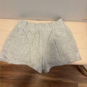 Aerie Light Gray High Waist Women's Shorts